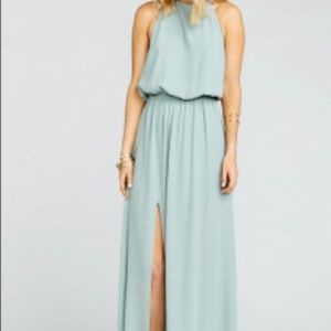 Show Me Your Mumu - Heather Halter in Silver Sage Crisp